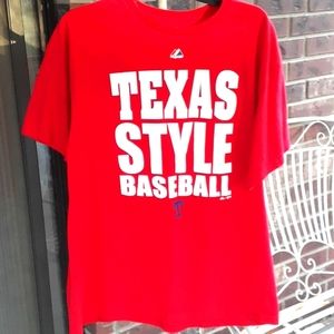 TEXAS RANGERS T- SHIRT SIZE XL